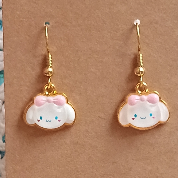 Cinnamonoroll earrings - Picture 4 of 7